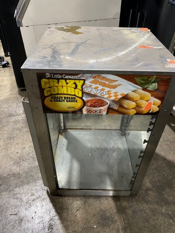 Wisco Commercial Countertop Food Warming Display Case! Glass All Around Showcase Style! Model: 00925W073 SN: 1501 120V - Image 4 of 8