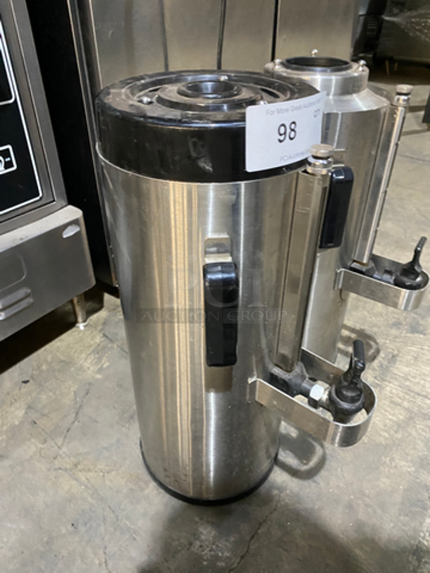 2 Luxus Commercial Countertop Drink Dispensers! Thermoproved For Hot And Cold Beverages! All Stainless Steel! 2x Your Bid! - Image 2 of 7