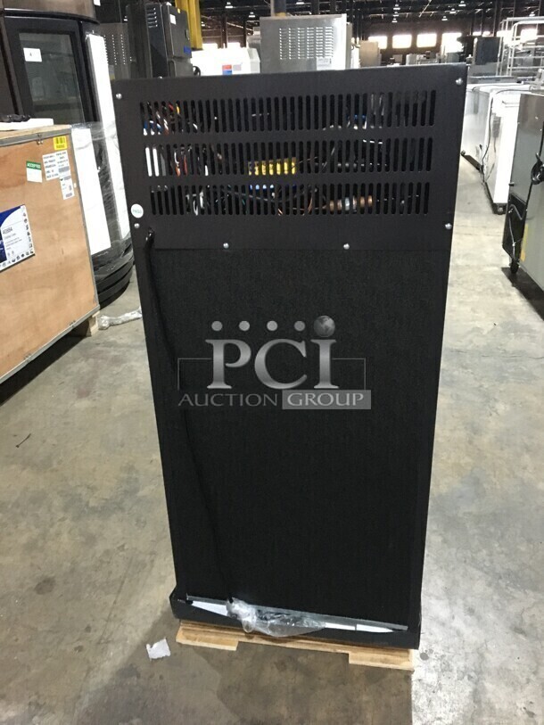 BRAND NEW! IN THE BOX! Beverage Air Single Door Countertop Reach In Freezer! With LED Lights! With View Through Door! With Poly Coated Racks! Model: CTF-3 115V 1 Phase - Image 4 of 6