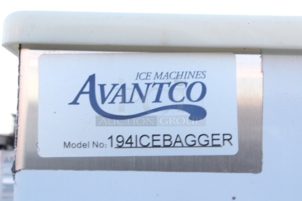 BRAND NEW SCRATCH & DENT! Avantco Ice Machines Bagger for 8 lb., 10 lb., and 20 lb. Bags. Out of original packaging. Dented.  - Image 7 of 7