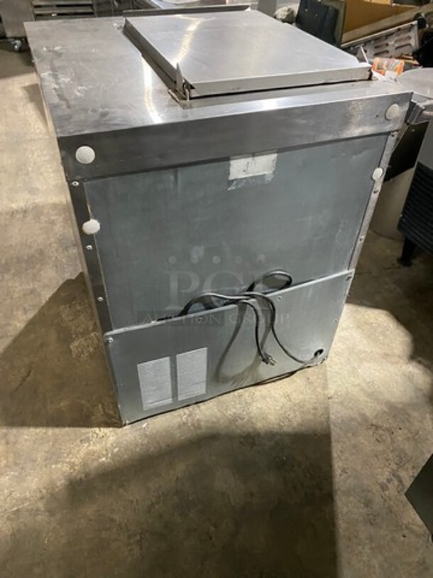 Delfield Commercial Single Door Lowboy/Worktop Cooler! All Stainless Steel! - Image 4 of 7