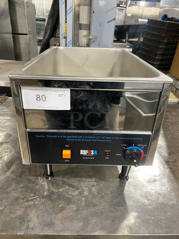 Bench Mark USA Food Warmer! Stainless Steel! MODEL51096 - Image 1 of 8
