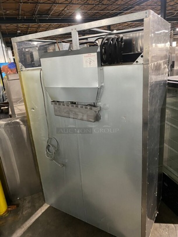 Turbo Air Commercial 2 Door Reach In Cooler! With Poly Coated Racks! All Stainless Steel! On Casters! Model: M3R472 SN: M3R4L46115 115V 60HZ 1 Phase - Image 3 of 10