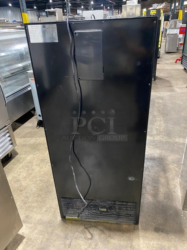 NICE! Franklin Industries LLC Commercial 2 Door Refrigerated Wine Cellar Merchandiser! With Individual Temperature Programing! With View Through Doors! Model FWC100 Serial 0412000575! 115V 1Phase! WORKING WHEN REMOVED! - Image 4 of 9