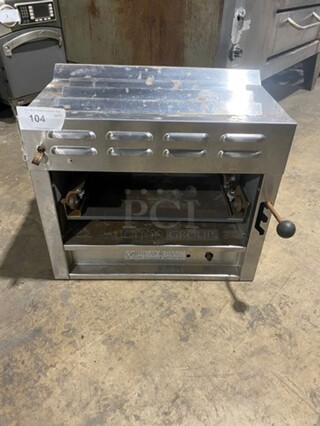 American Range Stainless Steel Gas Salamander Broiler!