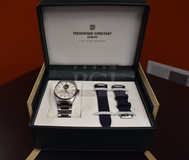 BRAND NEW IN BOX! Frederique Constant Geneve Men's Highlife Heartbeat Automatic FC-310S4NH6B Watch
