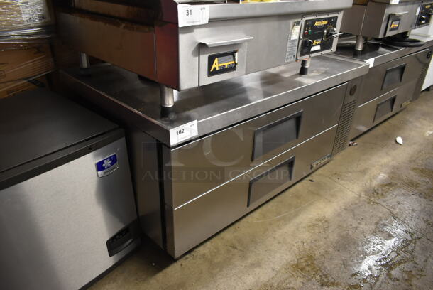 2014 True TRCB-52 Stainless Steel Commercial 2 Drawer Chef Base on Commercial Casters. 115 Volts, 1 Phase. Tested and Working! - Image 2 of 5