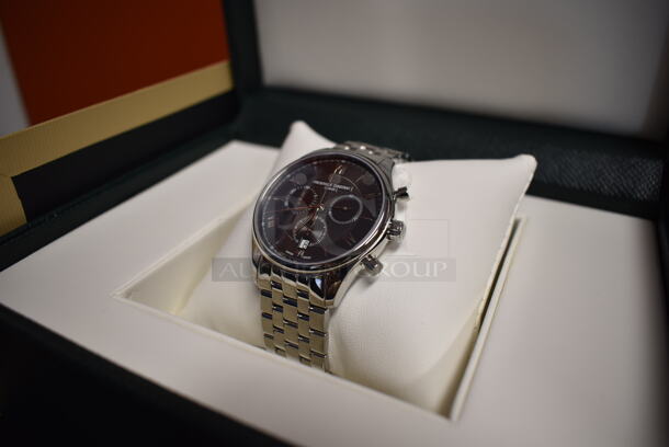 BRAND NEW IN BOX! Frederique Constant Men's Classics Quartz Chronograph FC-292MG5B6B Watch - Image 2 of 7