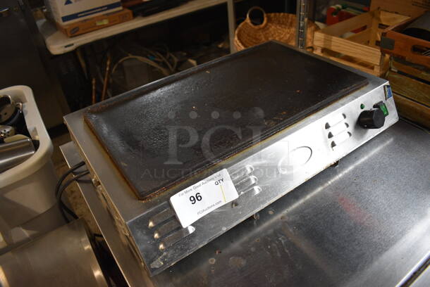 Stainless Steel Commercial Countertop Electric Powered Flat Top Griddle. 115 Volts, 1 Phase. - Image 2 of 6