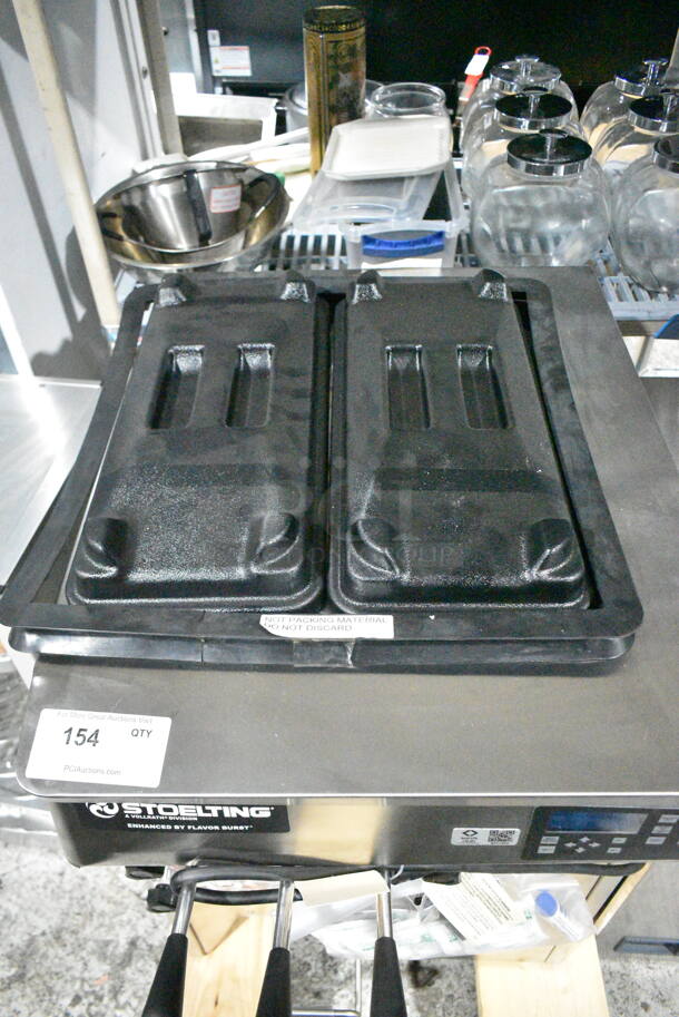 BRAND NEW SCRATCH AND DENT! 2024 Stoelting F131-38I2-SAMS Stainless Steel Commercial Air Cooled Countertop 2 Flavor w/ Twist Soft Serve Ice Cream Machine. 208-240 Volts, 1 Phase. - Image 3 of 7