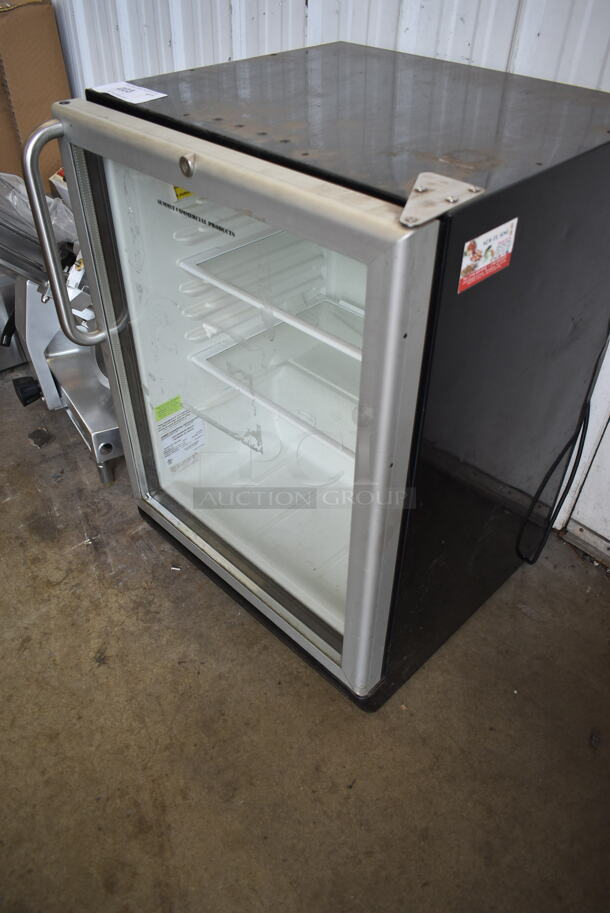 Summit SCR600BLBI Metal Mini Cooler Merchandiser. 120 Volts, 1 Phase. Tested and Powers On - Image 2 of 4