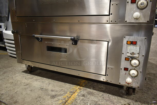 3 Stainless Steel Commercial Electric Powered Bakery Oven on Commercial Casters. 240 Volts, 1 Phase. 3 Times Your Bid! - Image 5 of 12