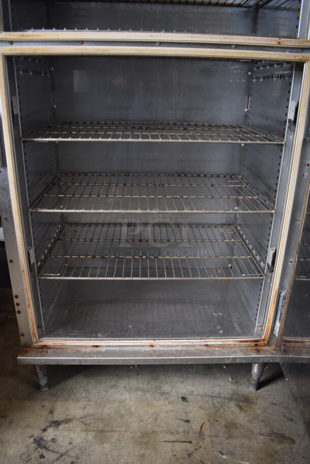 Bevles CS82-CH8 Stainless Steel Commercial 2 Half Size Door Heated Warming Cabinet. 120 Volts, 1 Phase. Tested and Working! - Image 5 of 7