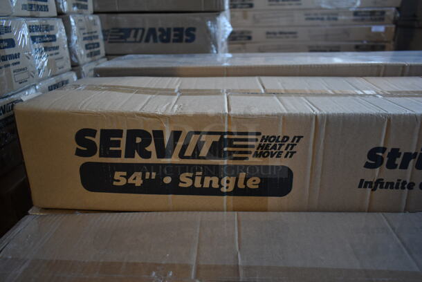 PALLET LOT of 14 BRAND NEW SCRATCH AND DENT! ServIt 423SWI54CP Stainless Steel Commercial 54" High Wattage Strip Warmer with Infinite Controls. Stock Picture Used as Gallery. 14 Times Your Bid! - Image 4 of 7