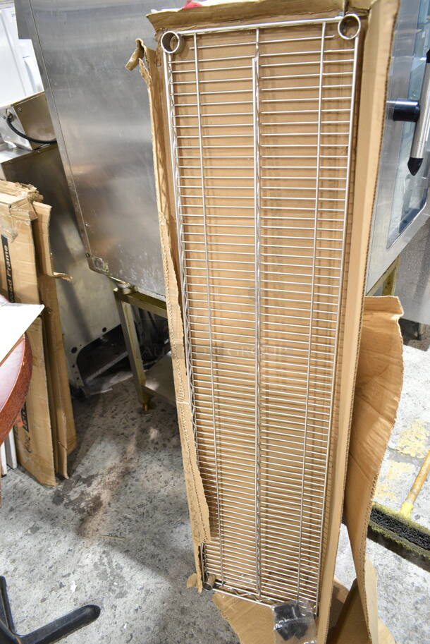BRAND NEW SCRATCH AND DENT! Metro 1460NS Chrome Finish Wire Shelf. - Image 4 of 4