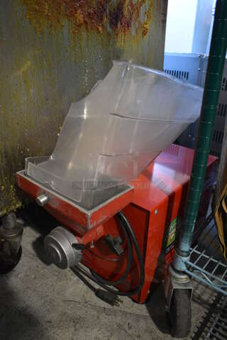 2013 Olde Tyme Model PN2 Metal Commercial Countertop Nut Grinder. Broken Hopper. 115 Volts, 1 Phase. 11x20x14. Tested and Working!