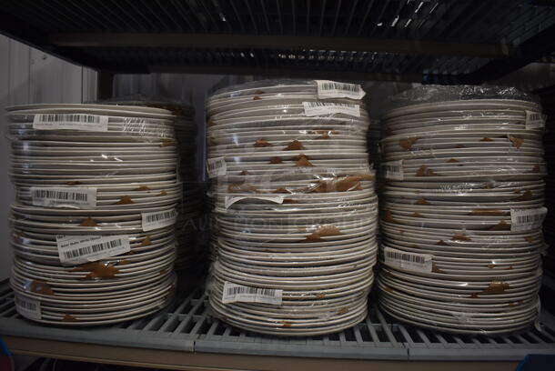 100 White Ceramic Plates. 11x11x1. 100 Times Your Bid! - Image 4 of 4