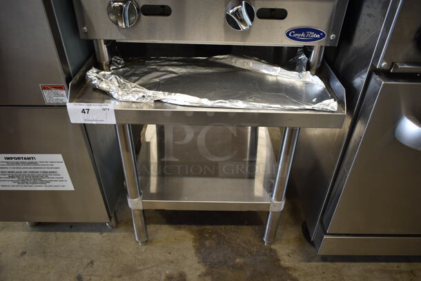 Stainless Steel Commercial Equipment Stand w/ Under Shelf. - Image 1 of 4