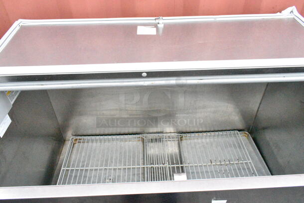 Beverage Air SM49N Stainless Steel Commercial Milk Cooler on Commercial Casters. 115 Volts, 1 Phase.  - Image 4 of 7