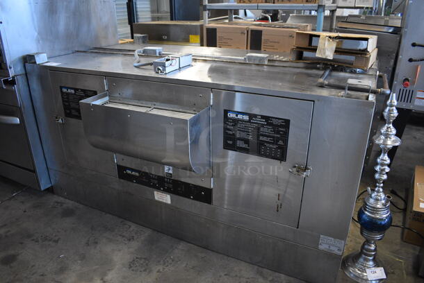 Giles FSH-6 Stainless Steel Commercial Ventless Hood w/ 2 NEW Filters. 208-240 Volts, 1 Phase. 72x45x38