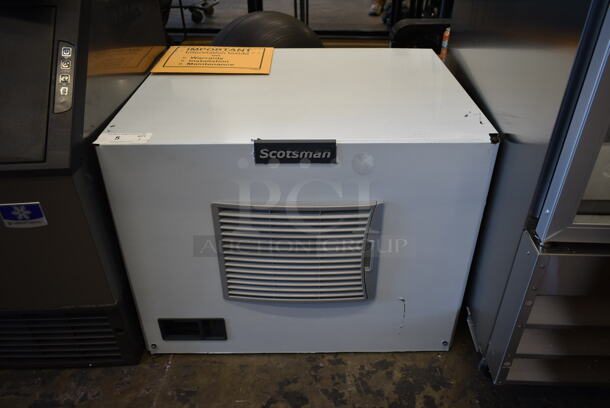 BRAND NEW SCRATCH AND DENT! 2023 Scotsman MC0630SA-32A Stainless Steel Commercial Ice Machine Head. 208/230 Volts, 1 Phase. 