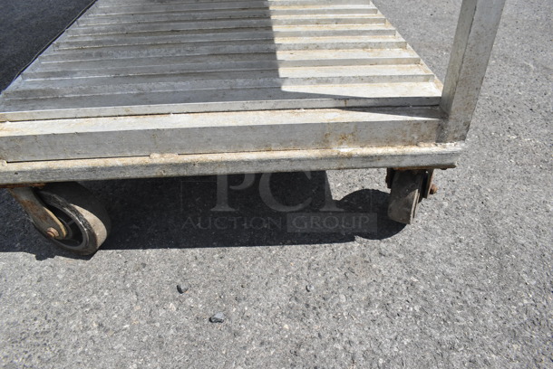 Metal 5 Tier Shelving Unit on Commercial Casters.  - Image 6 of 6