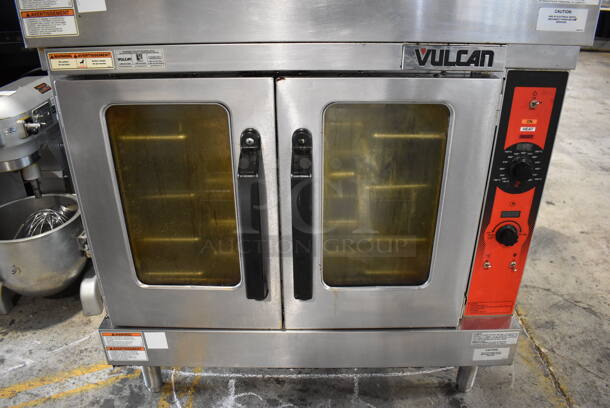 2 Vulcan VC5GD-11D1 Stainless Steel Commercial Gas Powered Full Size Convection Oven w/ View Through Doors, Metal Oven Racks and Thermostatic Controls. 2 Times Your Bid! - Image 3 of 11