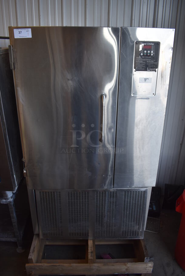 2012 Randell BC-18 Stainless Steel Commercial Floor Style Blast Chiller. 115/230 Volts, 1 Phase.