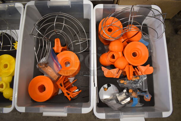 2017 Zumex Speed Pro Tank Podium Stainless Steel Commercial Floor Style Citrus Juicer on Commercial Casters. Comes w/ Extra Pieces: See Pictures For Details! 115 Volts, 1 Phase. 27x21x69. Tested and Working! - Image 4 of 12