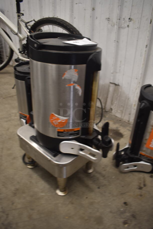 4 BUNN Commercial Stainless Steel Electric Countertop Soft Heat Coffee Servers (27850.0209, 27850.1005) Including Bunn Heat Stand (27825.0201) Measuring 9x14x15. 4 Times Your Bid! - Image 2 of 9