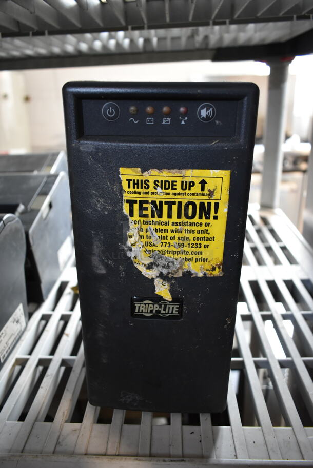 ALL ONE MONEY! Two Tier Lot of Various Items Including Epson Receipt Printers, Par POS Monitor, Computer Tower and Cash Drawer - Image 6 of 12