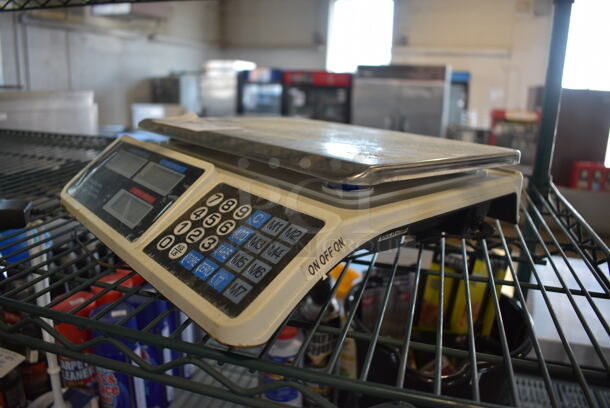 Metal Countertop Food Portioning Scale. Tested and Working! - Image 5 of 5