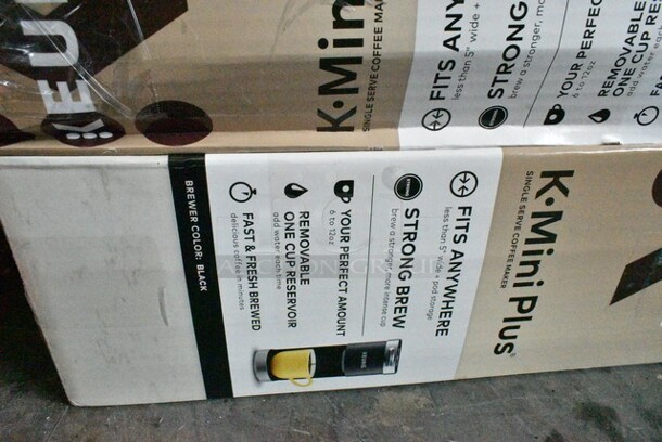 8 IN ORIGINAL BOX! Keurig K Mini Plus Single Cup Coffee Machine; Various Color. 8 Times Your Bid!  - Image 10 of 10