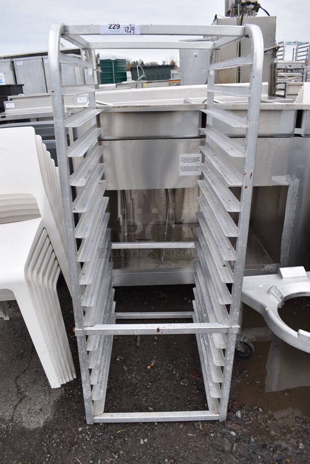 Metal Commercial Pan Rack. 20.5x26x51