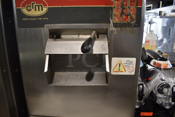 CRM EX28-35A Stainless Steel Commercial Floor Style Air Cooled Batch Freezer on commercial Casters. 220 Volts, 3 Phase. - Image 3 of 10
