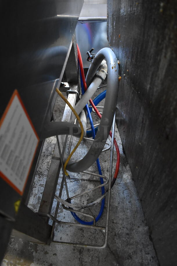 Blodgett BCM-101/K1.10 Stainless Steel Commercial Electric Powered Combi Convection Oven on Pan Rack w/ Commercial Casters. 208 Volts, 3 Phase.  - Image 11 of 11