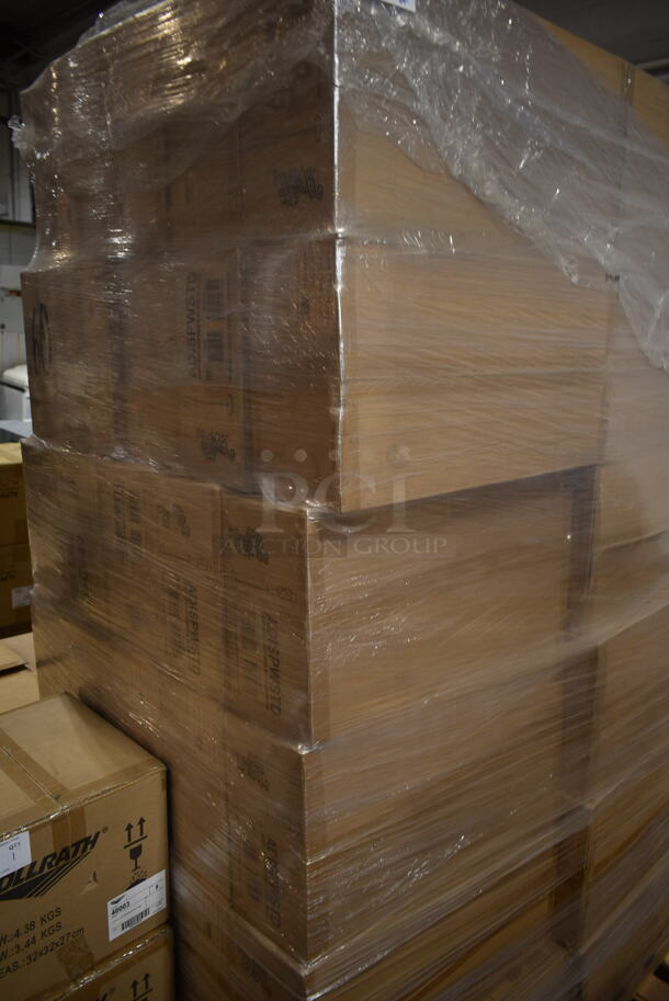 PALLET LOT of 60 BRAND NEW IN BOX! Service Ideas ADISPWSTD 27 oz Gel Soap and Hand Sanitizer Dispenser w/ Floor Stand - 53"H, White. 60 Times Your Bid! - Image 3 of 4