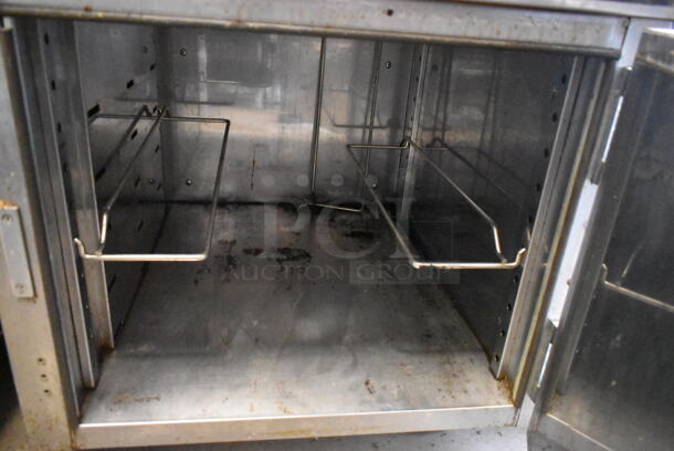 Vulcan Stainless Steel Commercial Work Top Heated Holding Cabinet on Commercial Casters. Top Is Not Attached. 120 Volts, 1 Phase. Tested and Powers On But Does Not Get Warm - Image 7 of 10