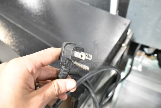 2021 Bison BRF-21 Stainless Steel Commercial Single Door Reach In Freezer. 115 Volts, 1 Phase. Tested and Powers On But Does Not Get Cold
 - Image 5 of 5