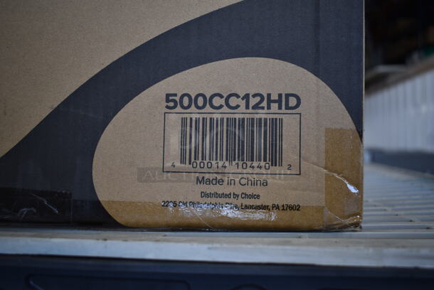 Box of BRAND NEW Choice 500CC12HD 12 oz Clear Heavyweight Plastic Cold Cups - Image 3 of 4