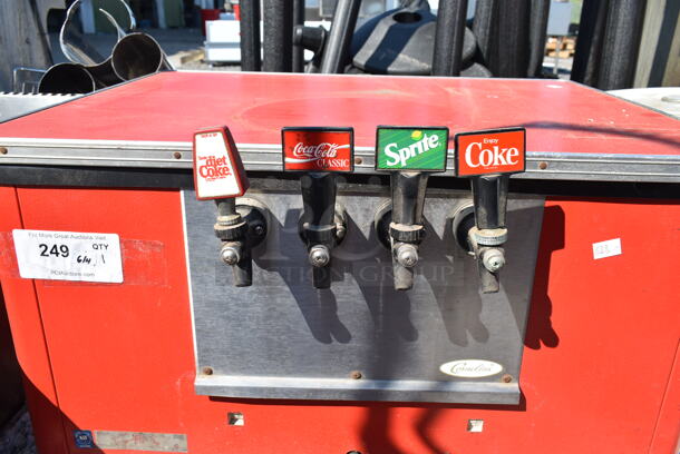 Cornelius 26-4324-220 Red Jockey Box w 4 Heads.  - Image 3 of 6