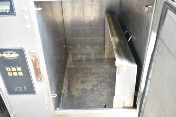 AccuTemp E62081D060000250 Stainless Steel Commercial Single Deck Electric Powered Steam Cabinet. 208 Volts, 1 Phase.  - Image 6 of 8