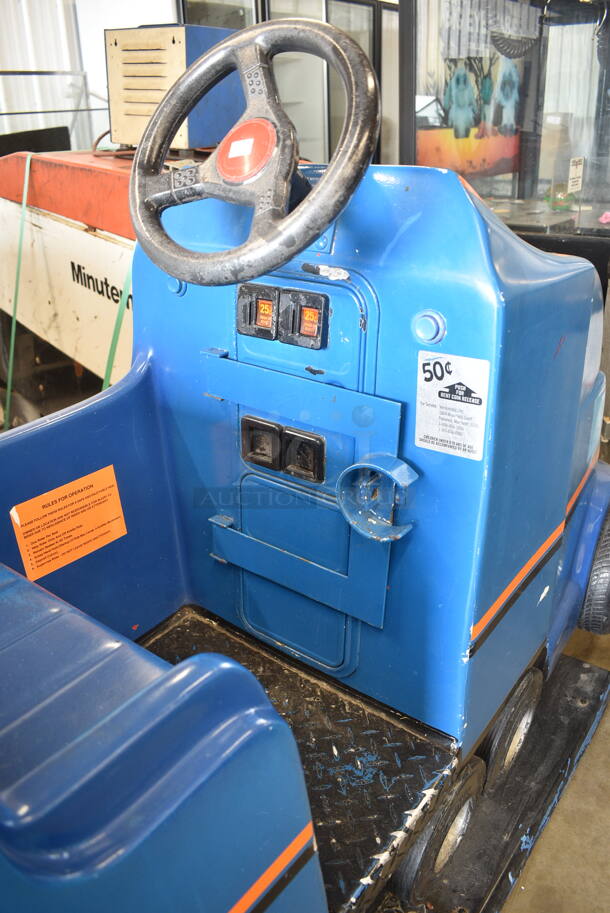 Metal Commercial Coin Operated Electric Powered Car Ride / Amusement Ride. Powers On But Needs To Be Serviced - Image 4 of 5