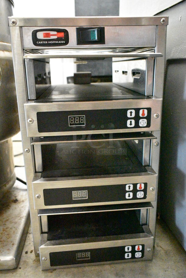 Carter Hoffmann MC1W3S Stainless Steel Commercial Countertop Dedicated Holding Bin. 120 Volts, 1 Phase. Tested and Working! - Image 3 of 5