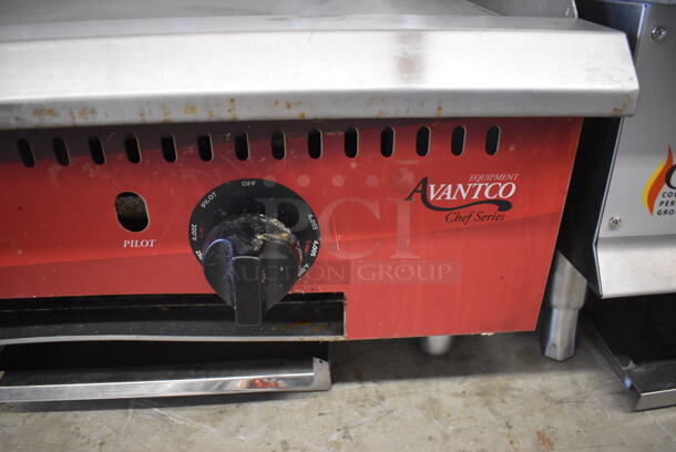 Avantco Stainless Steel Commercial Countertop Gas Powered Flat Top Griddle w/ Thermostatic Controls. Unit Can Be Either Natural or Propane Gas. 60x30x16 - Image 6 of 6