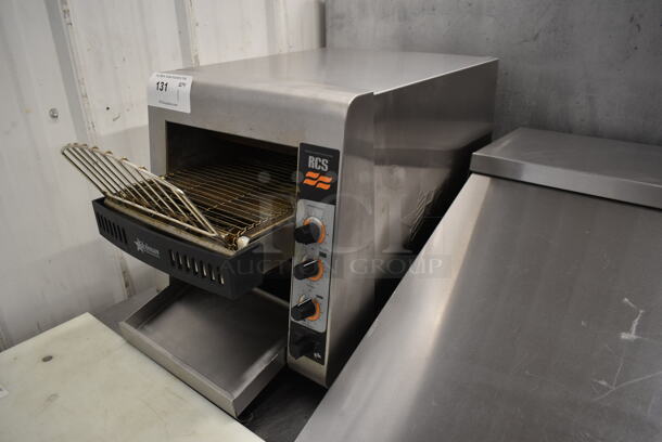Star Holman RCS-2-600H Stainless Steel Commercial Countertop Electric Powered Conveyor Toaster Oven. 208 Volts, 1 Phase. Unit Was Working When Removed. - Image 2 of 4