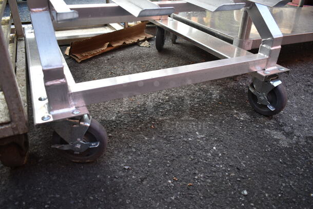 Metal Commercial #10 Can Transport Rack on Commercial Casters.  - Image 2 of 5