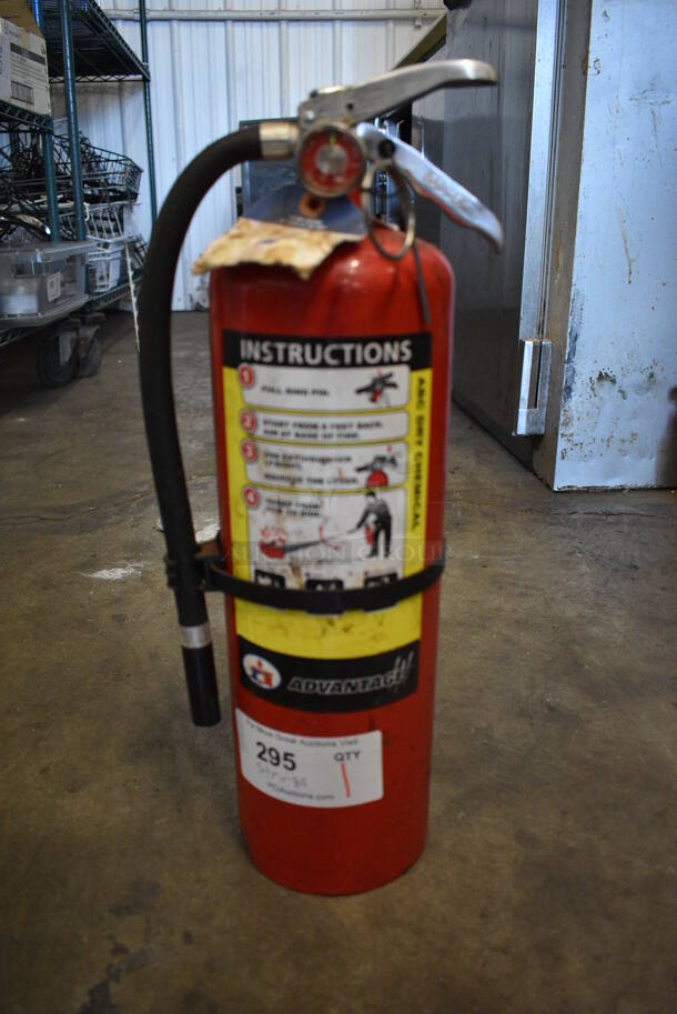 Advantage Fire Extinguisher. 6x5x20
