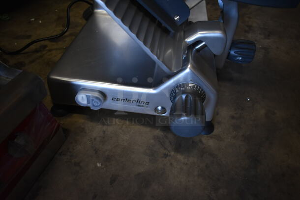 BRAND NEW SCRATCH AND DENT! 2023 Hobart Centerline EDGE12-11 Stainless Steel Commercial Countertop Meat Slicer. 115 Volts, 1 Phase. Tested and Working! - Image 5 of 6
