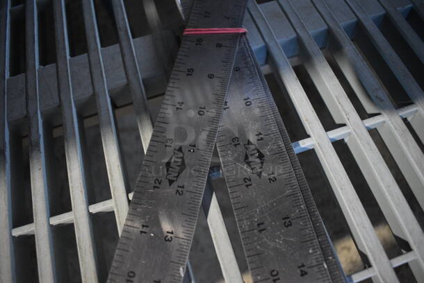 3 BRAND NEW! Alvin SST24 Stainless Steel Professional T Square. 12x26.5. 3 Times Your Bid! - Image 3 of 4